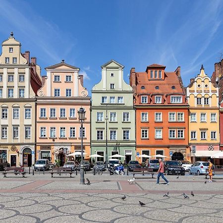ורוצלב Prywatne Studio Dla 4 Osob Z Widokiem Na Rynek I Plac Solny! מראה חיצוני תמונה