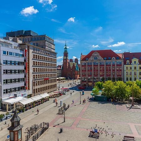 ורוצלב Prywatne Studio Dla 4 Osob Z Widokiem Na Rynek I Plac Solny! מראה חיצוני תמונה